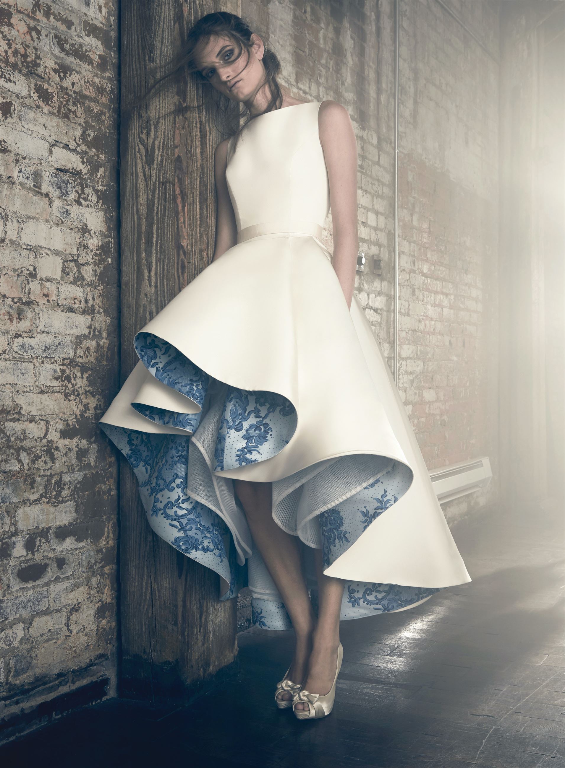 sareh nouri mini dress Short White Wedding Dresses