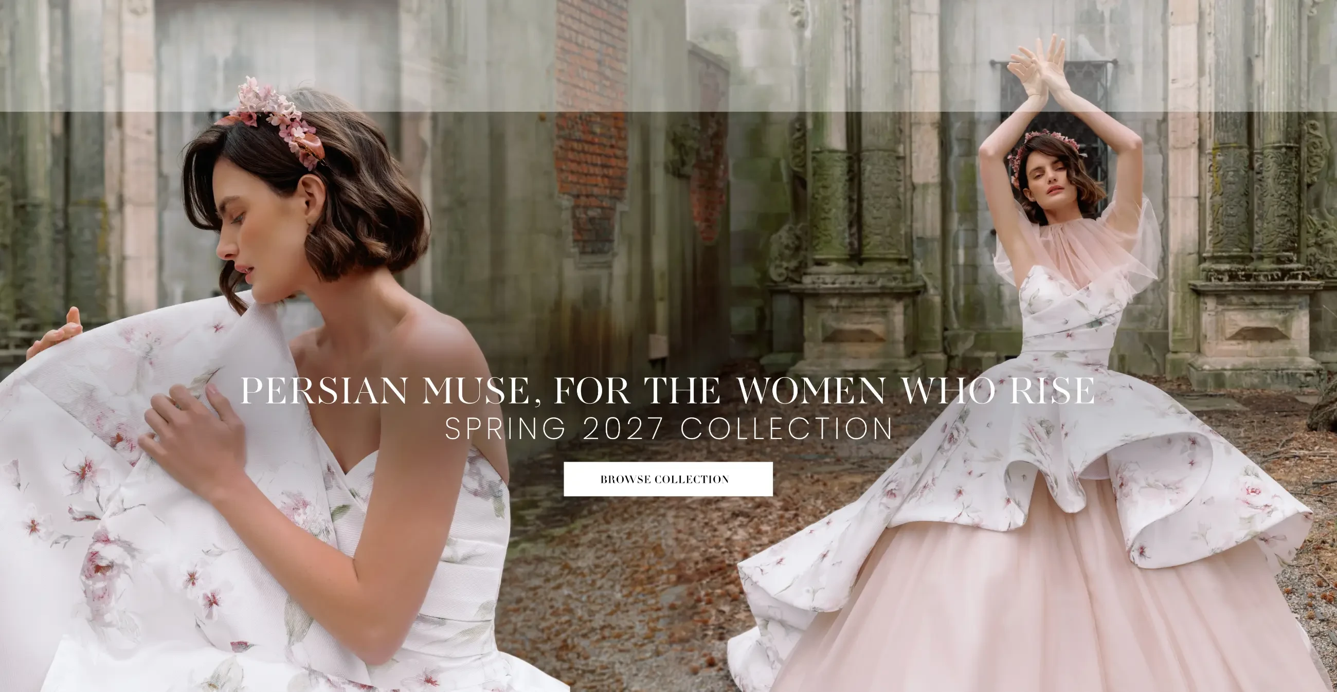 Spring 2027 bridal collection at Sareh Nouri