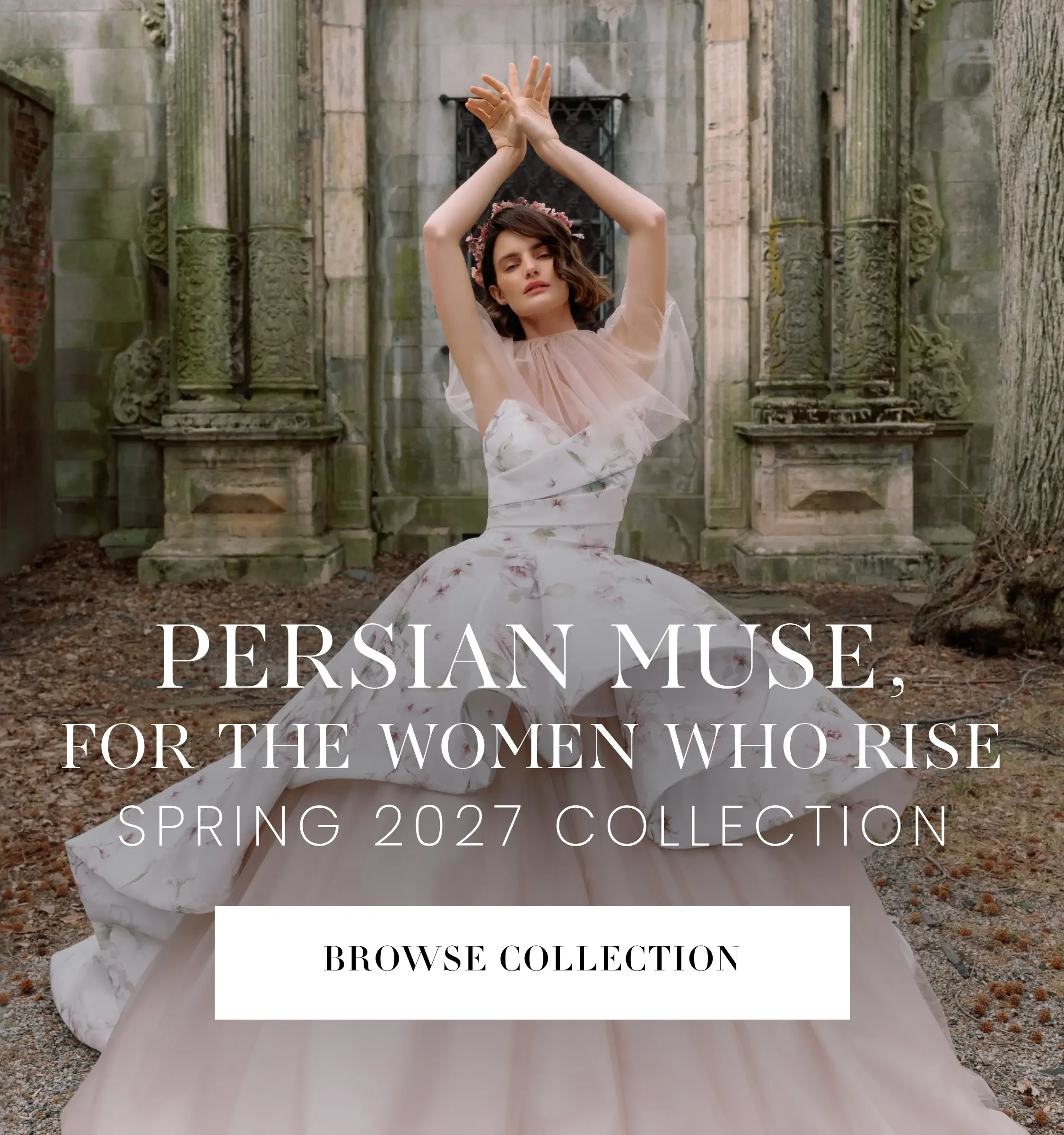 Spring 2027 bridal collection at Sareh Nouri